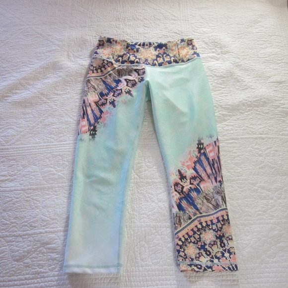Calia Pants S Limited Edition Havana Capri Leggings - Picture 7 of 8